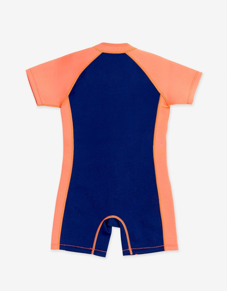 Boys Neoprene Wetsuit in Navy (UPF50+)