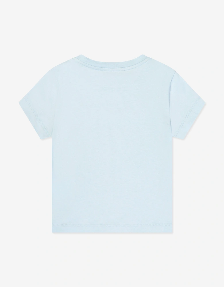Girls Logo T-Shirt in Blue