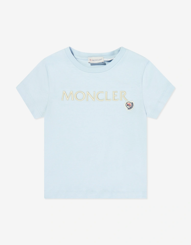 Girls Logo T-Shirt in Blue