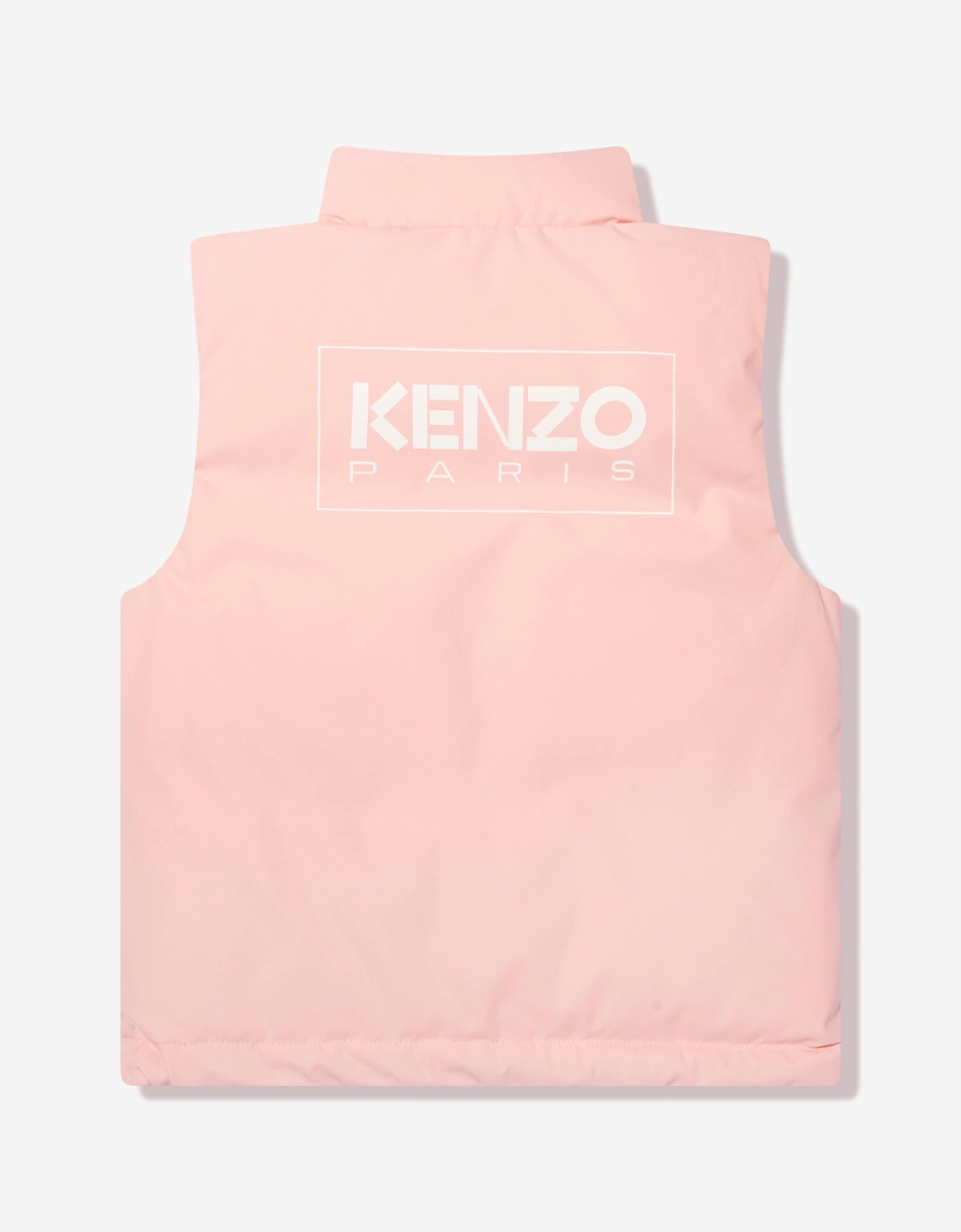 Girls Down Padded Gilet in Pink