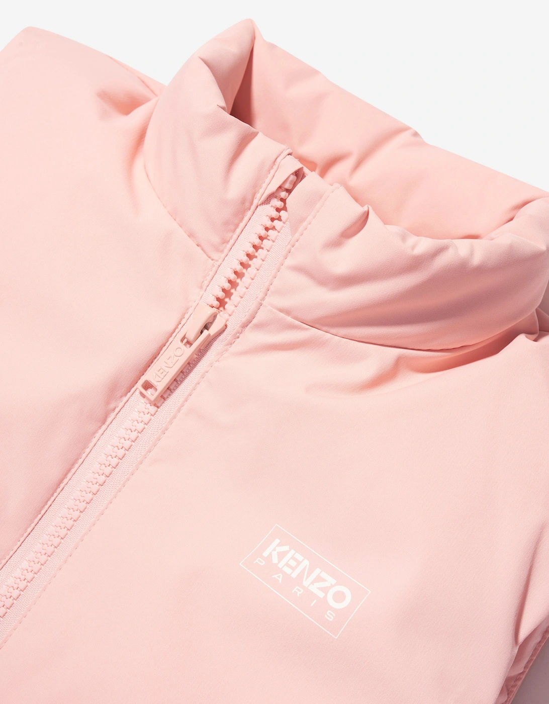 Girls Down Padded Gilet in Pink