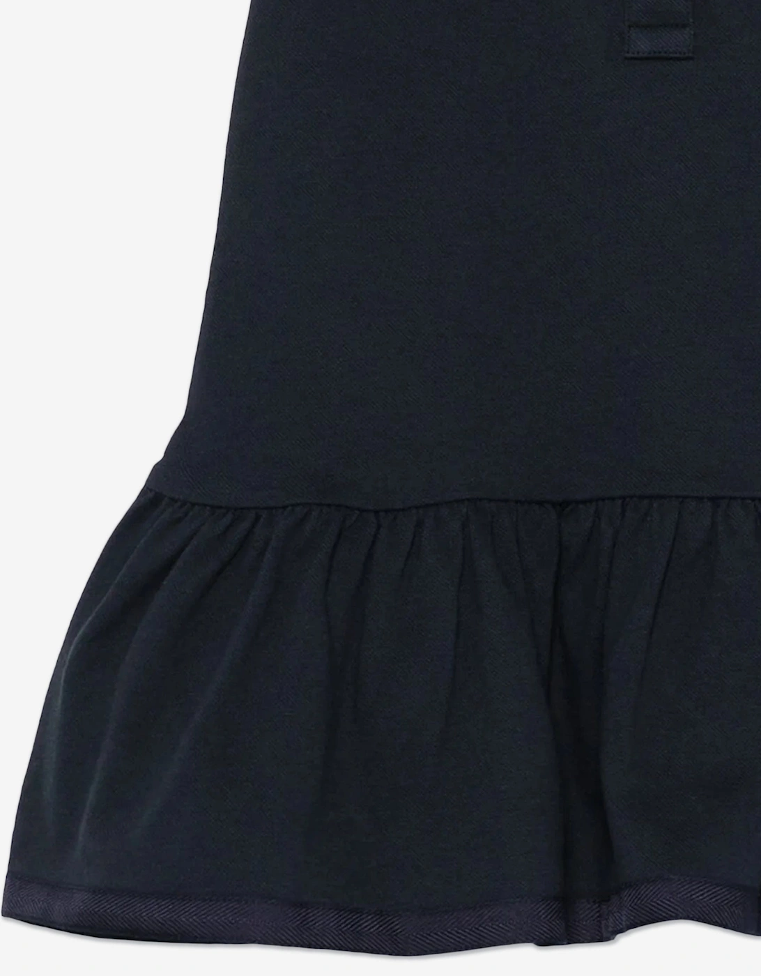 Girls Logo Polo Dress in Navy
