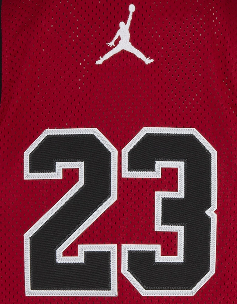 Jordan Boys 23 Jersey Sleeveless Top in Red