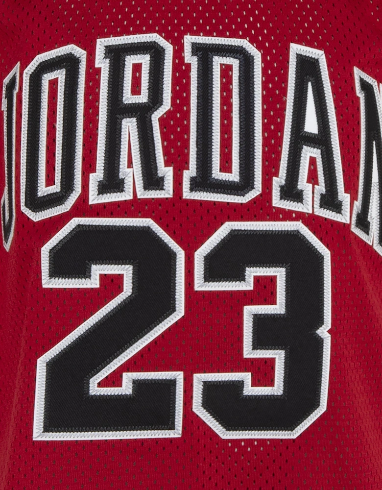 Jordan Boys 23 Jersey Sleeveless Top in Red