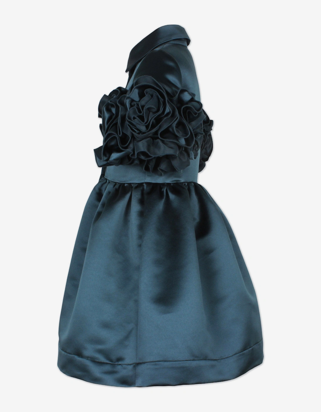 Girls Darling Shirt Dress in Green