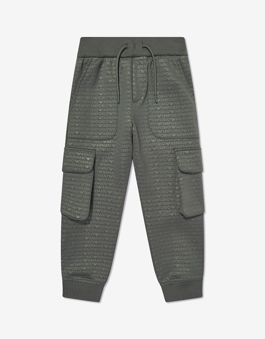 Boys Cargo Joggers in Green, 5 of 4