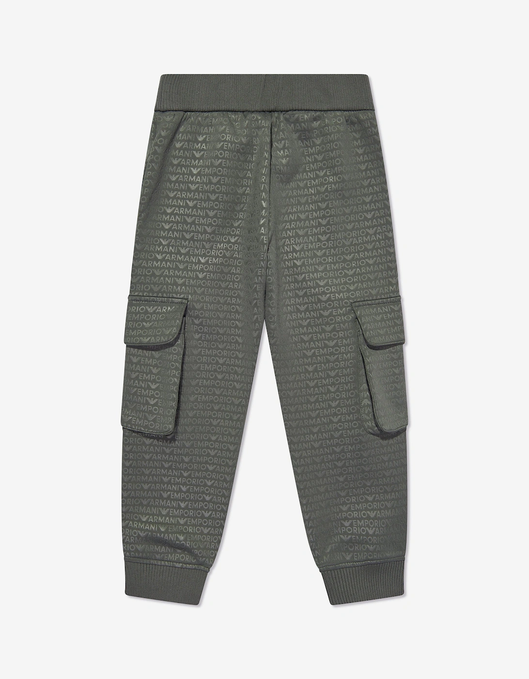Boys Cargo Joggers in Green