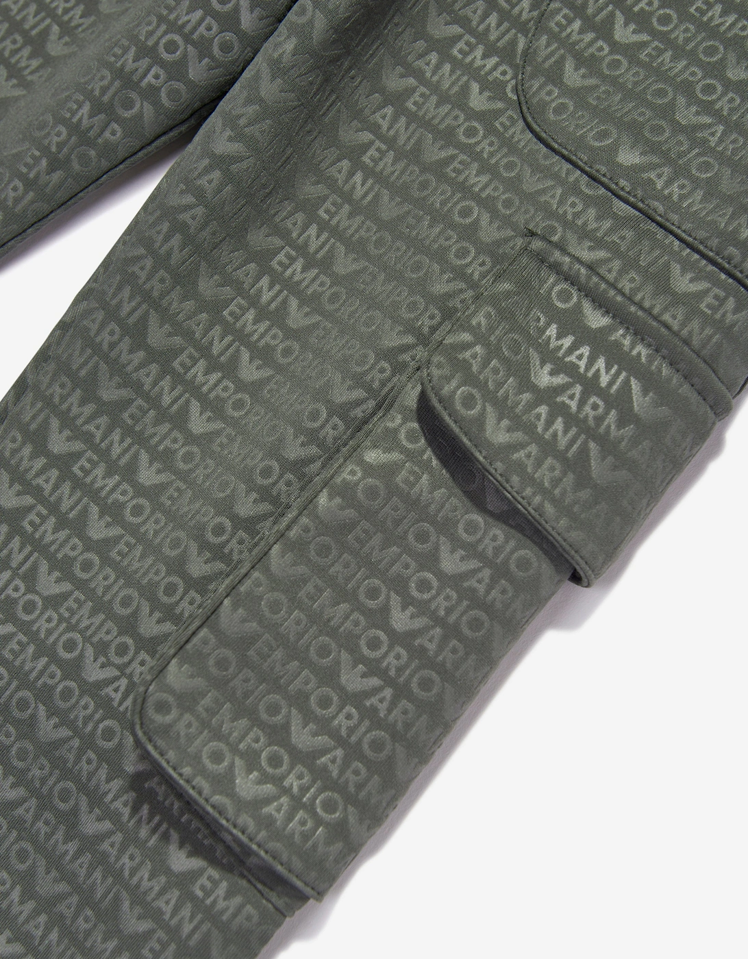 Boys Cargo Joggers in Green