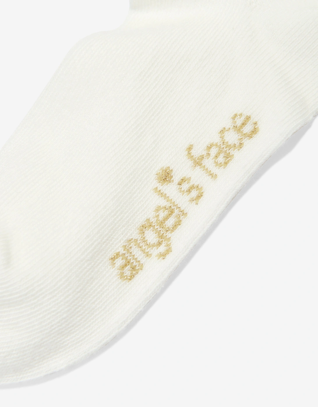 Angels Face Girls Frilly Socks in White
