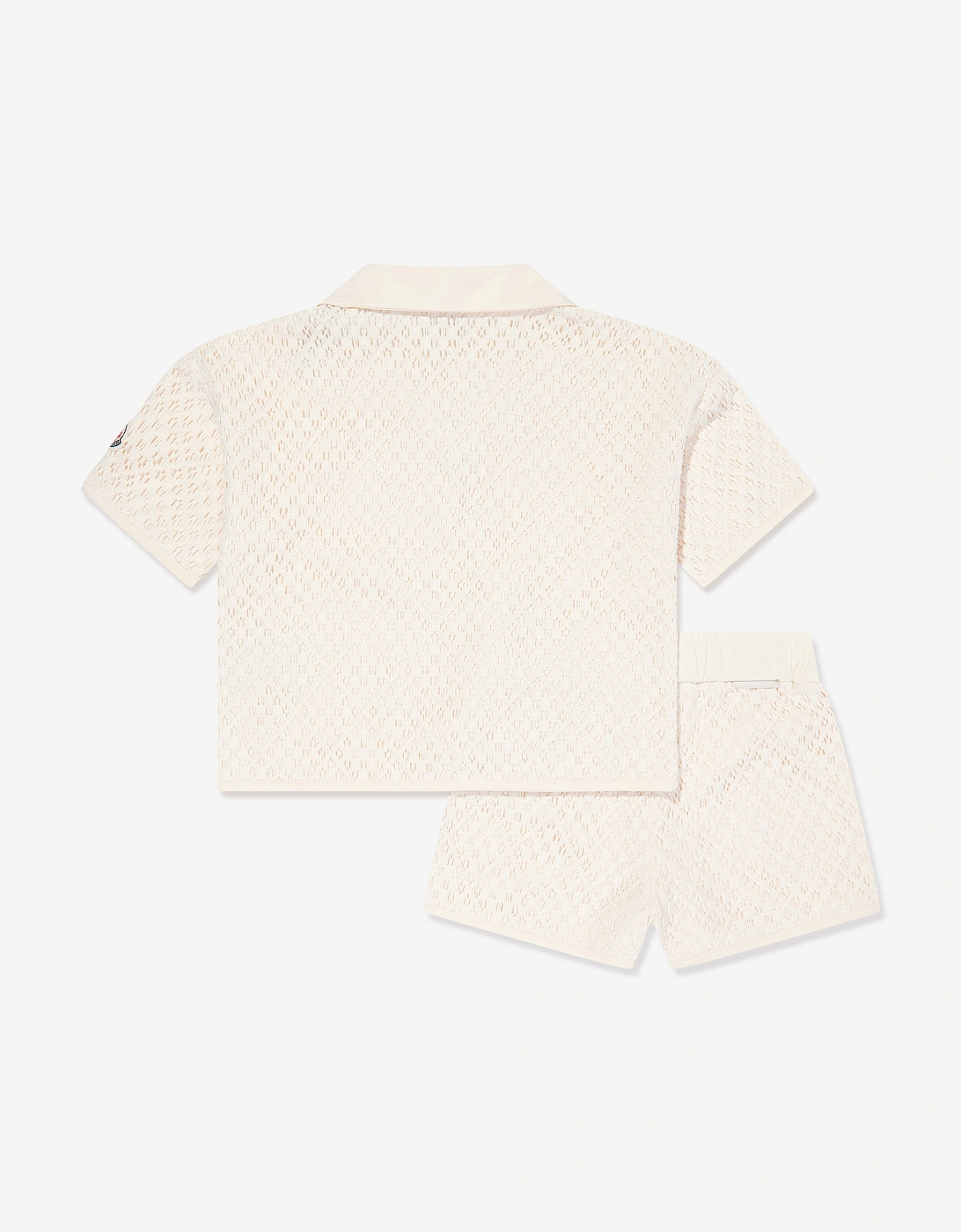 Enfant Girls Short Set in Ivory