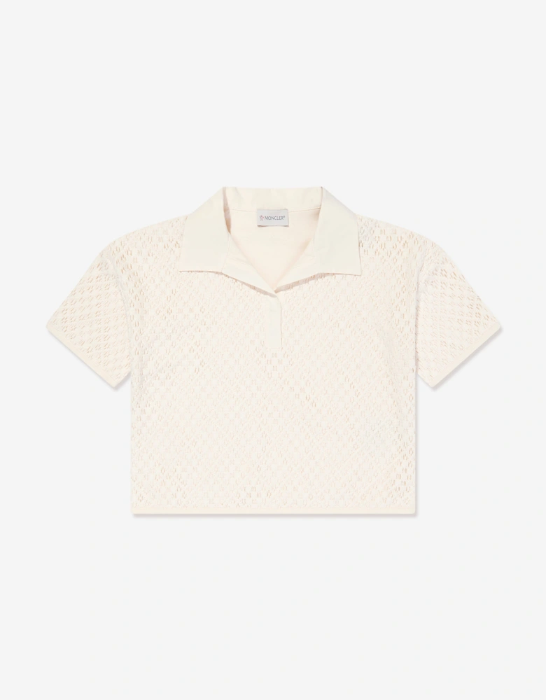 Enfant Girls Short Set in Ivory