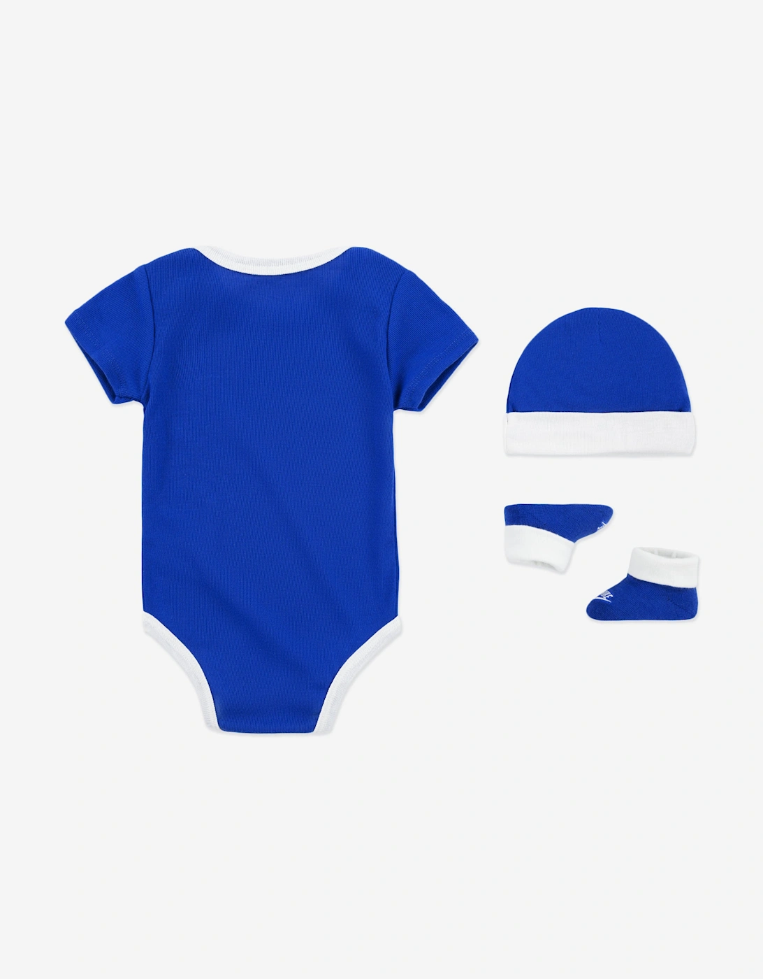 Baby Boys Sustainable 3 Piece Futura Bodysuit Set in Blue