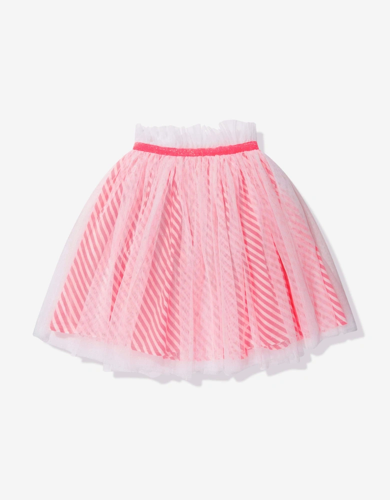 Billieblush Girls Skirt With Scrunchie in Multicolour