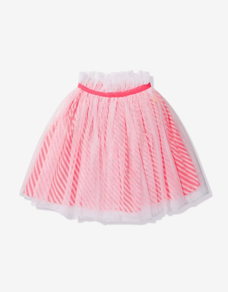 Billieblush Girls Skirt With Scrunchie in Multicolour