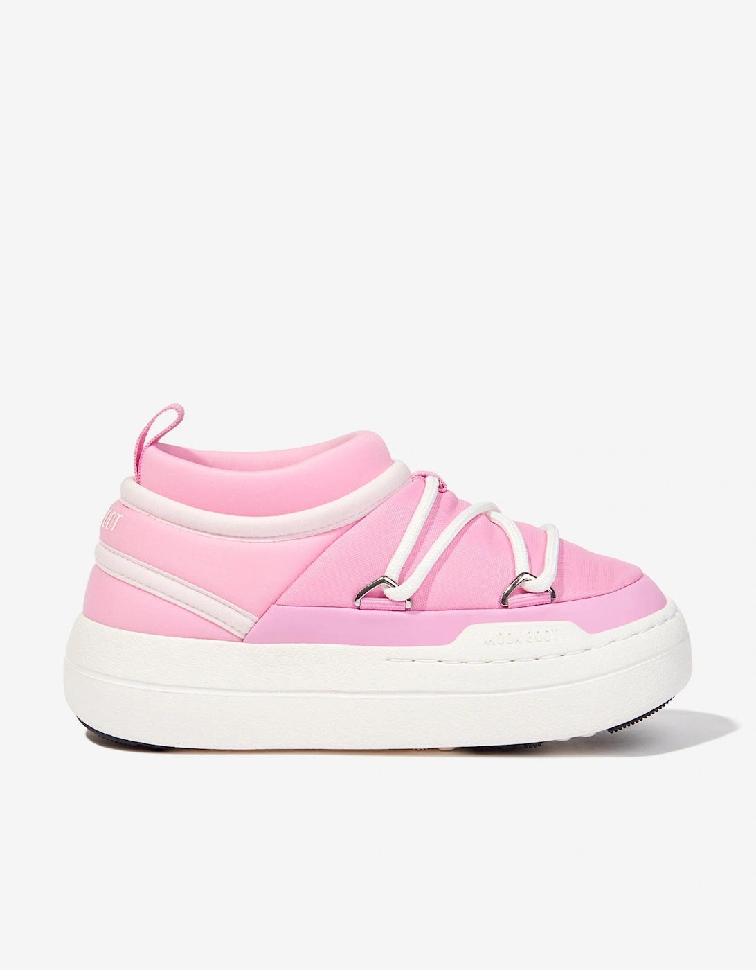 Moon Boot Girls JR Park Icon Trainers in Pink, 6 of 5