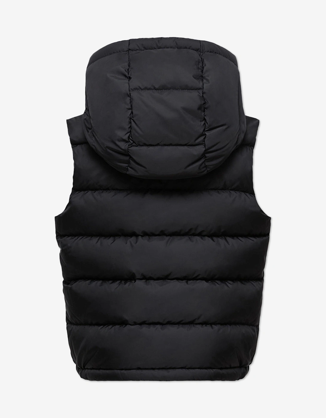 Kids Down Padded Fudo Gilet in Black