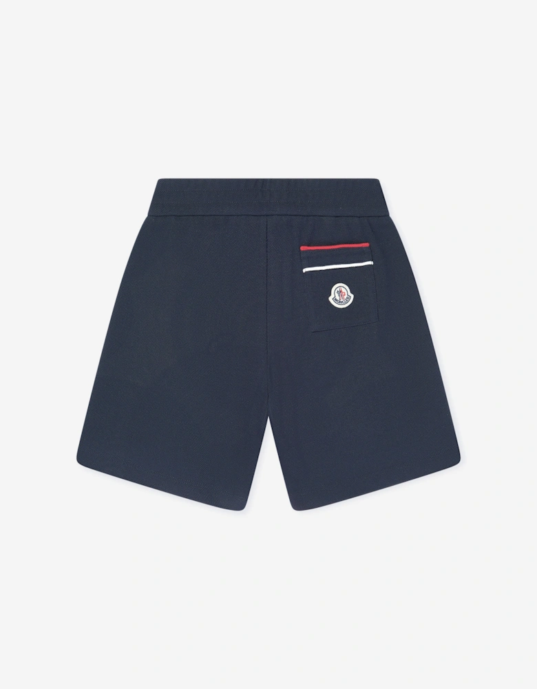 Boys Jersey Shorts in Navy