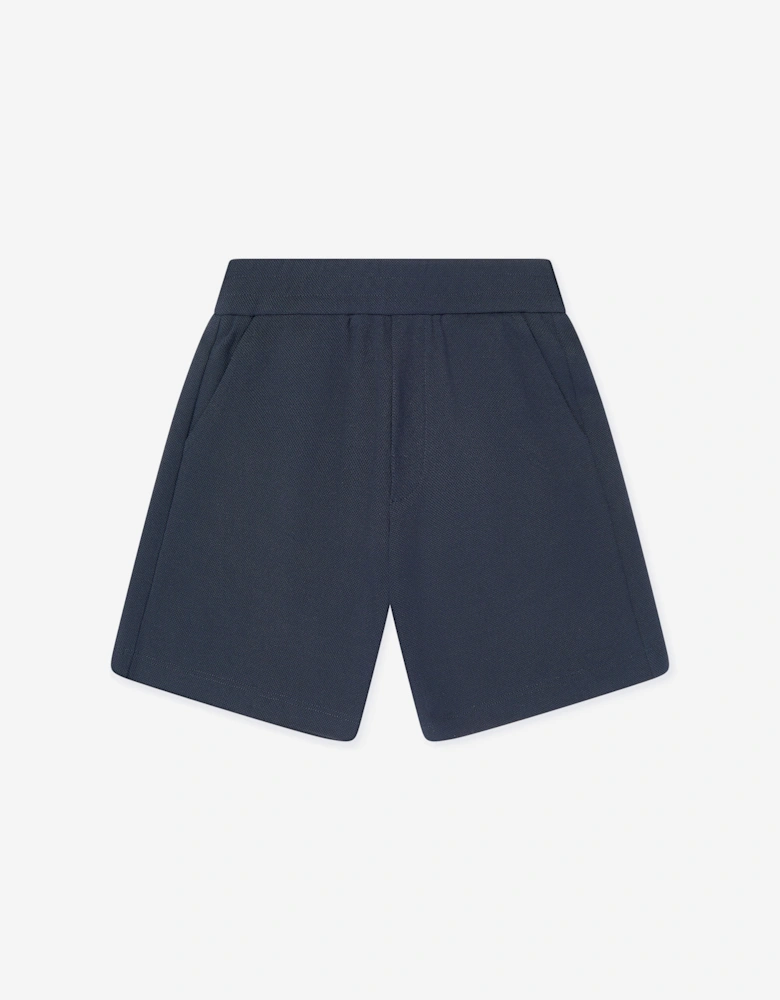 Boys Jersey Shorts in Navy