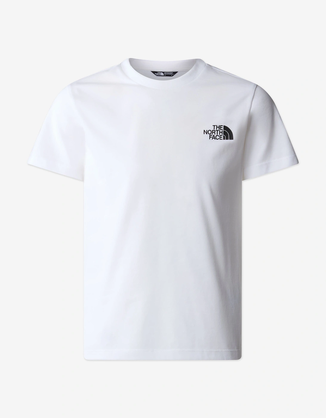 Kids Simple Dome T-Shirt in White, 5 of 4