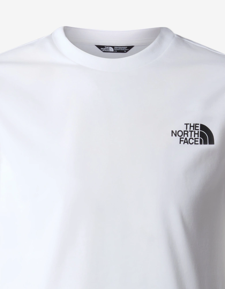 Kids Simple Dome T-Shirt in White