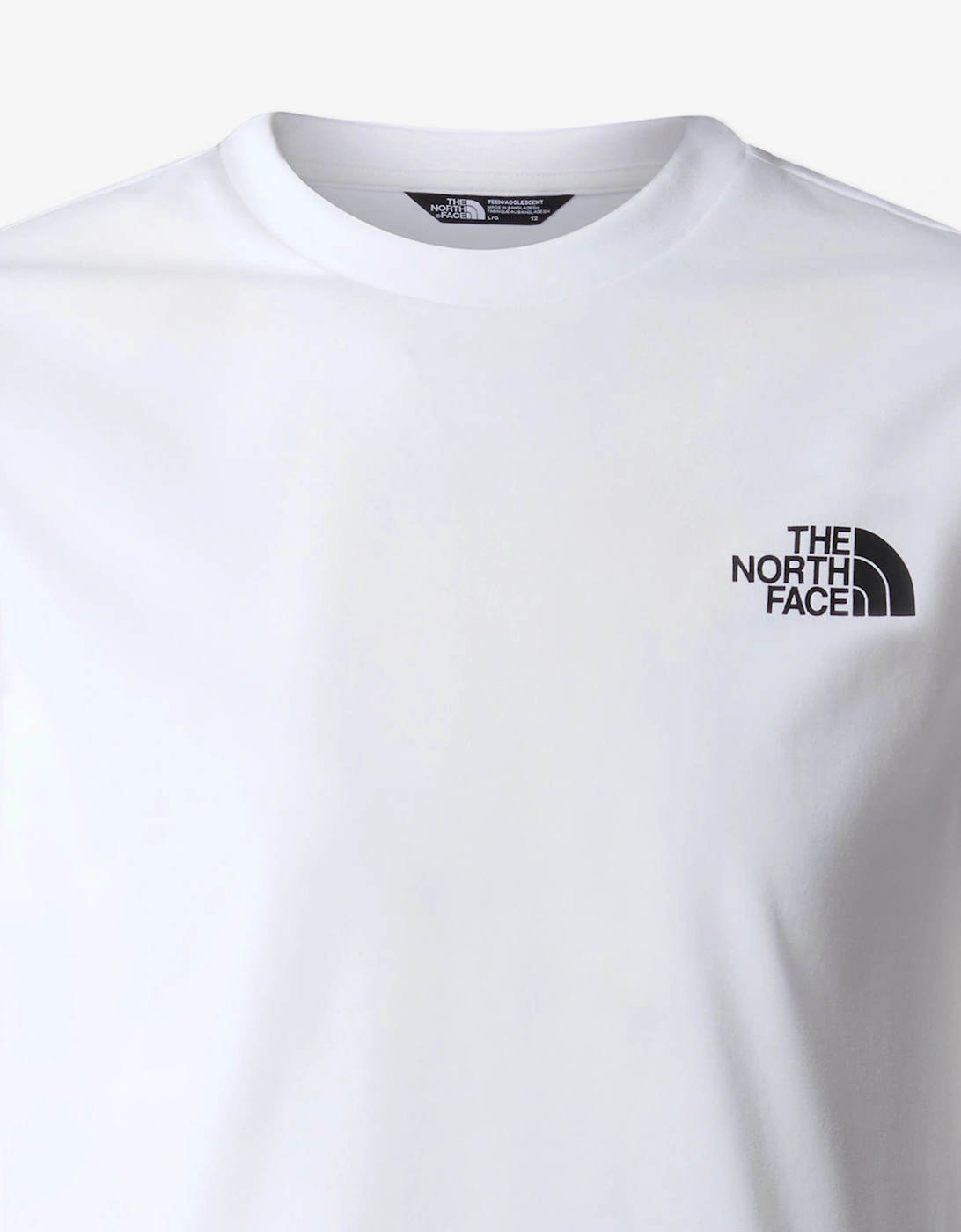 Kids Simple Dome T-Shirt in White