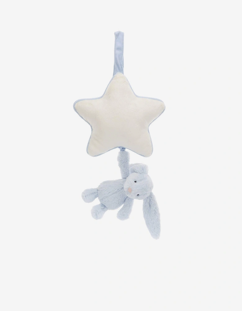 Bashful Bunny Musical Pull in Blue (30 CM)
