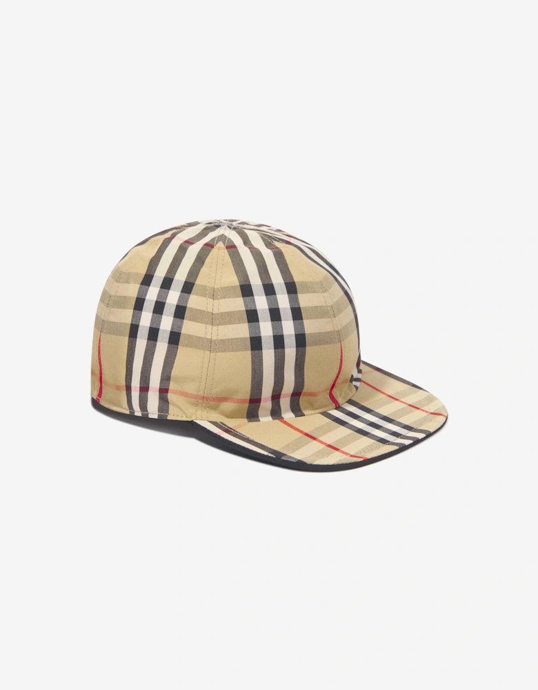Kids Reversible Cap in Black