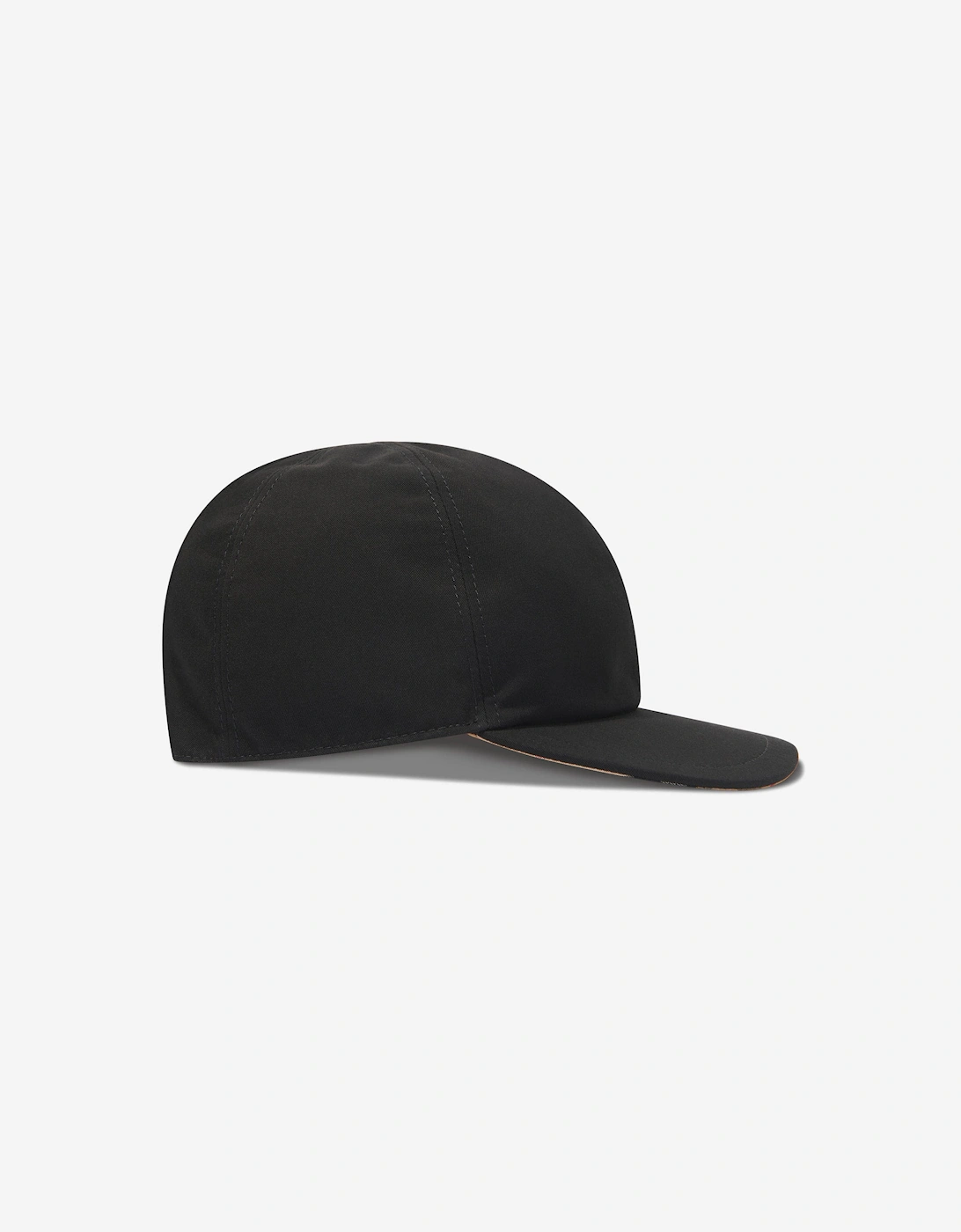 Kids Reversible Cap in Black