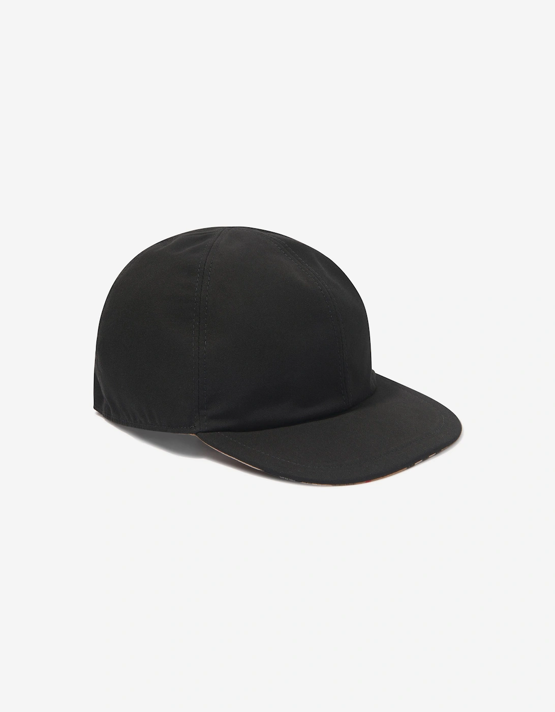 Kids Reversible Cap in Black