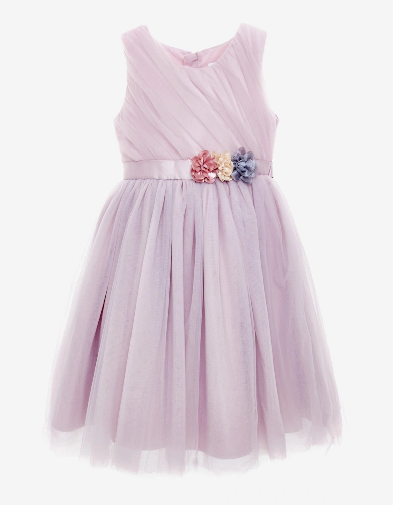 Girls Aurora Belle Dress in Pink