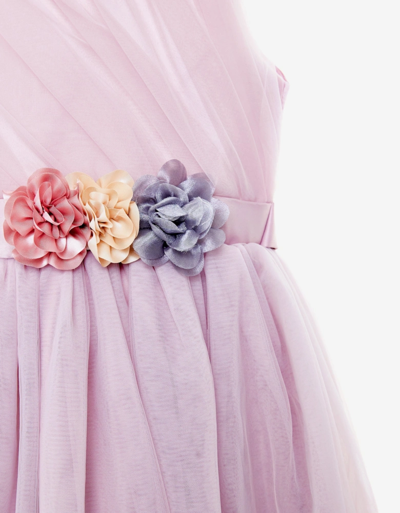 Girls Aurora Belle Dress in Pink