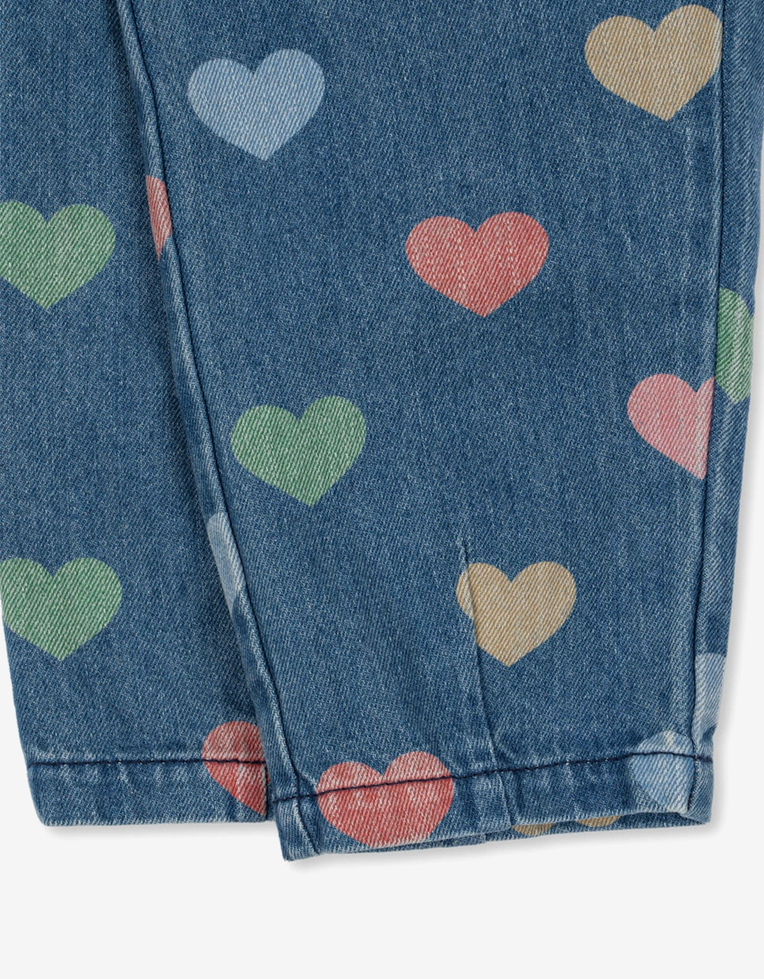 Girls Magot Denim Pants in Blue