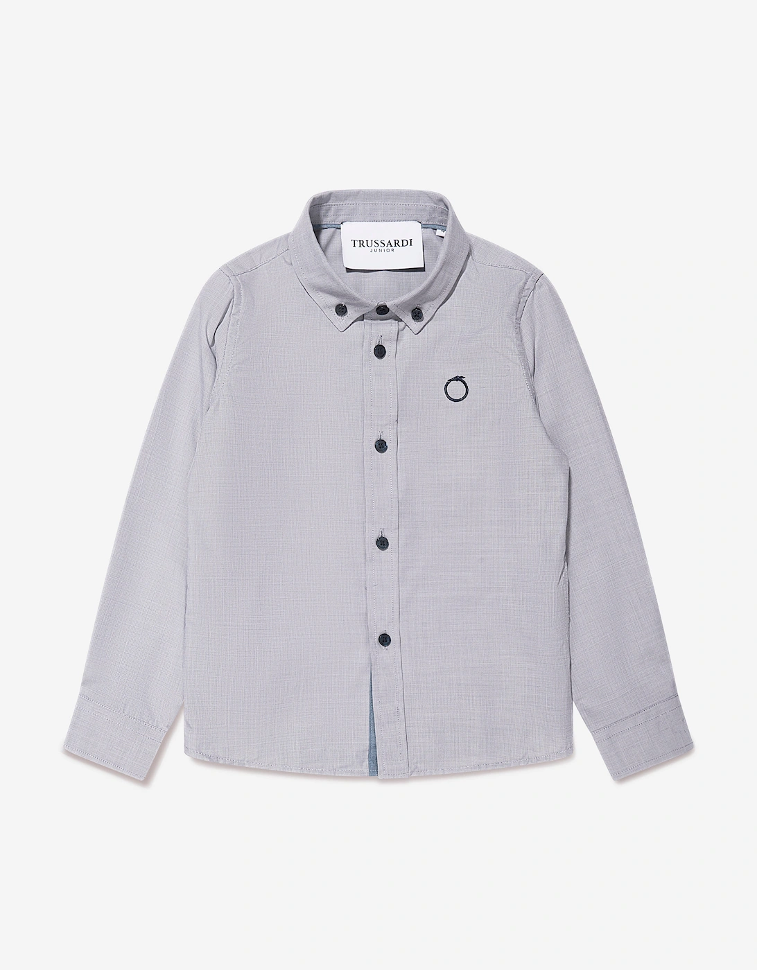 Boys Rahill Shirt In Grey, 5 of 4