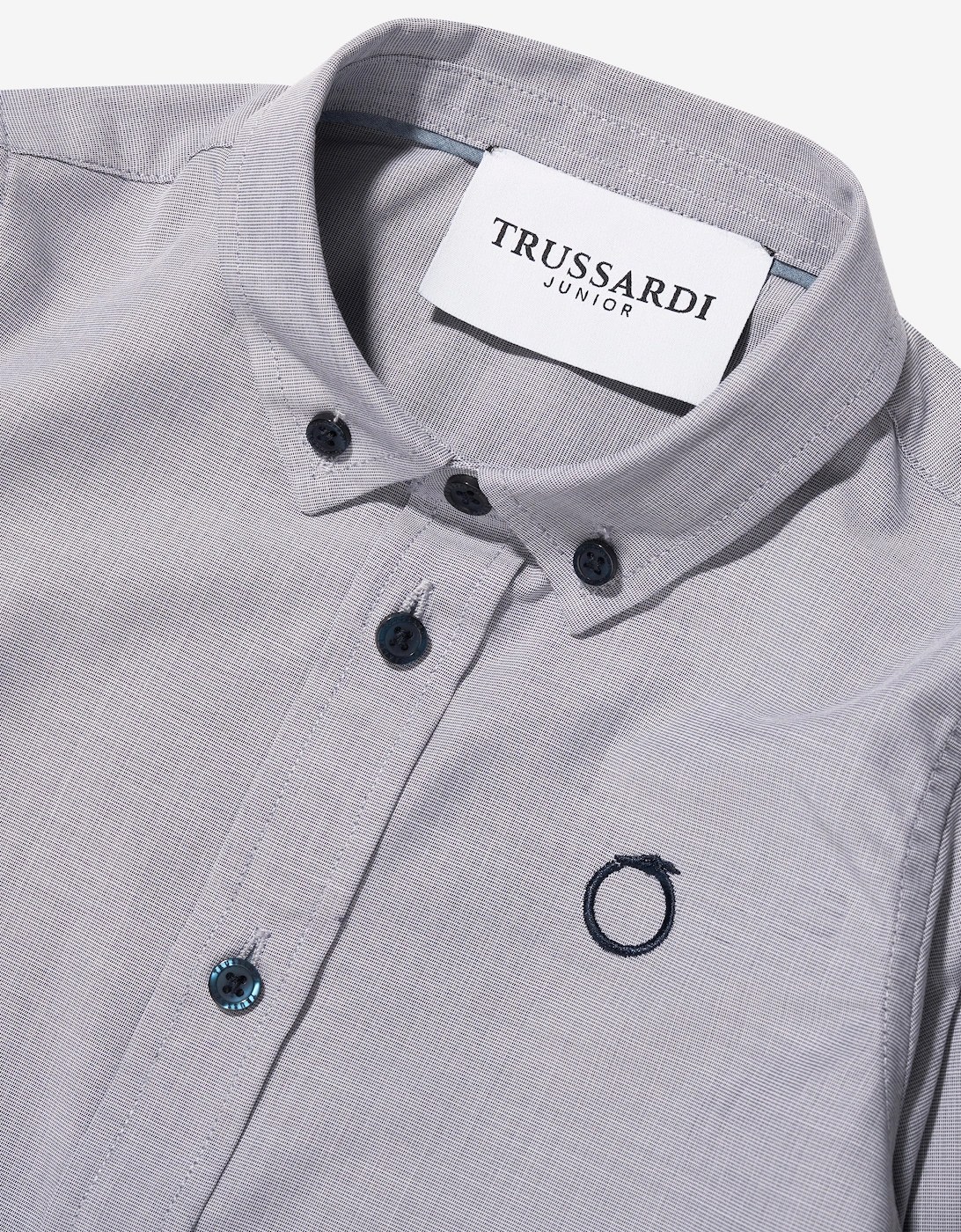 Boys Rahill Shirt In Grey