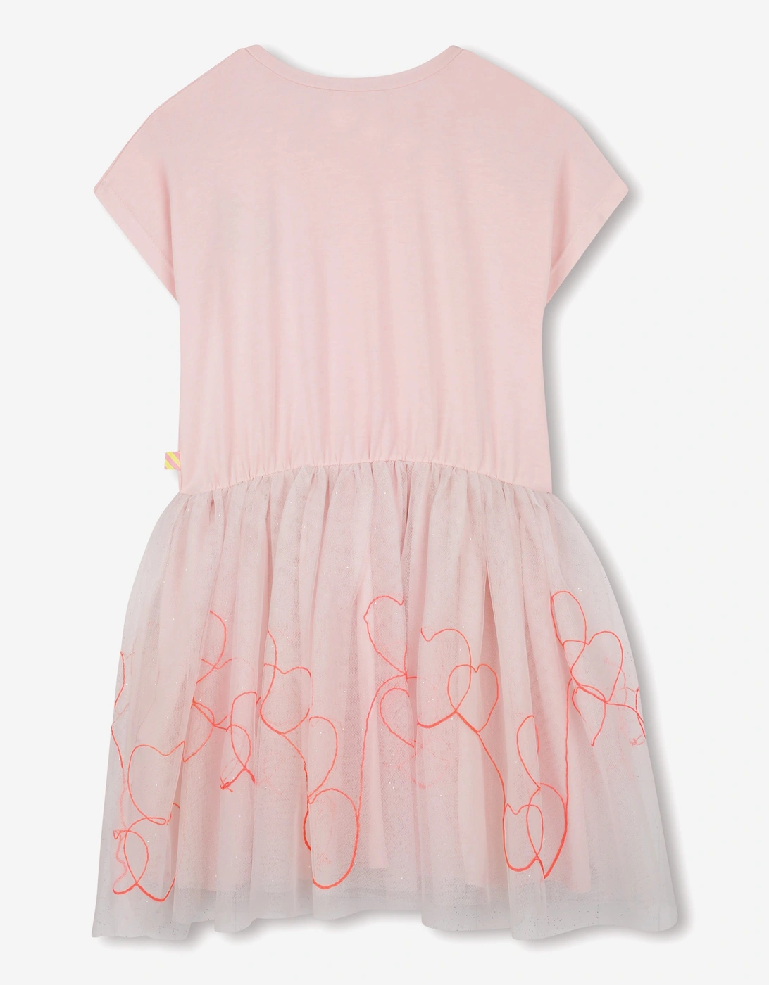 Billieblush Girls Bi-material Dress in Pink