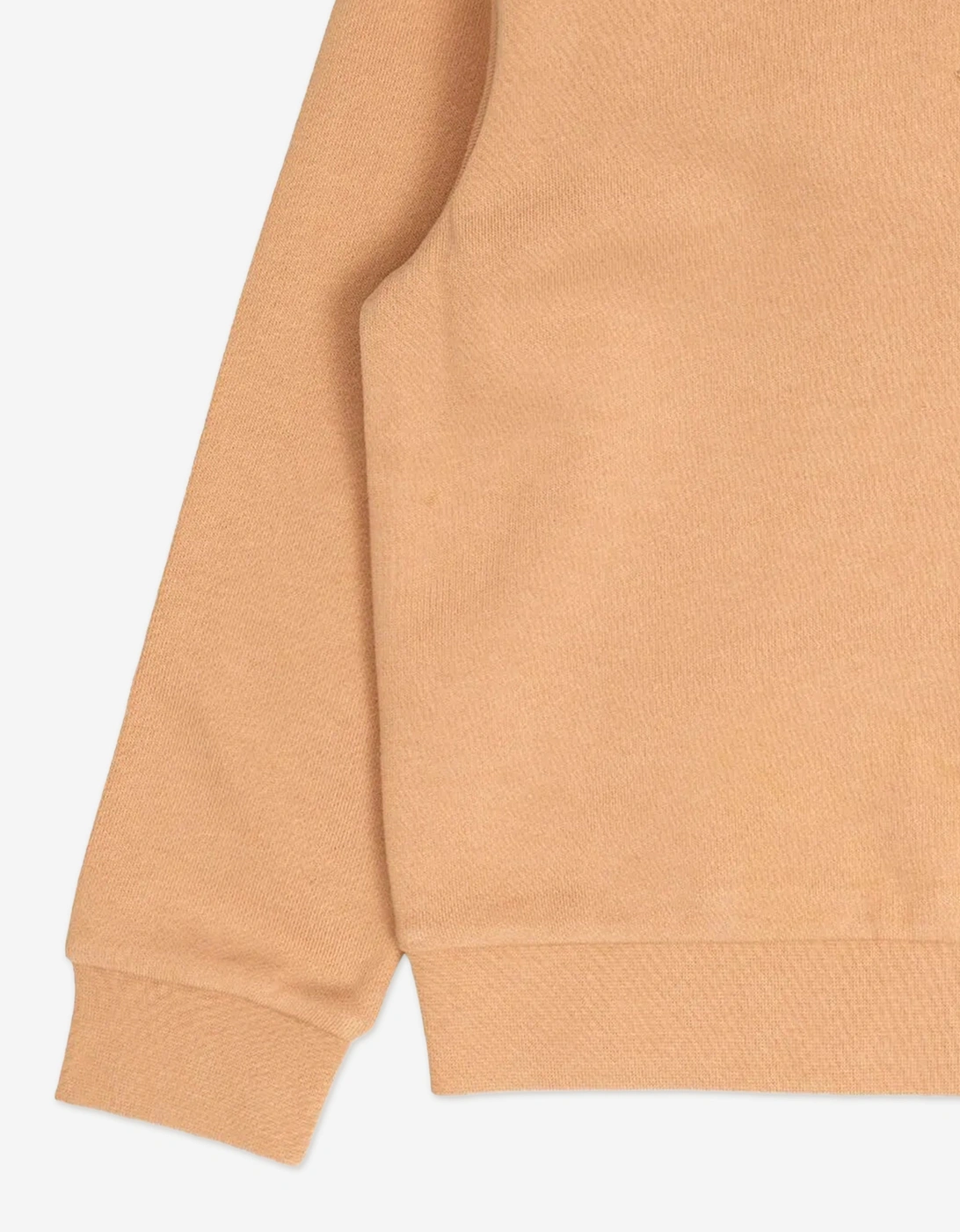 Girls Logo Hoodie in Beige
