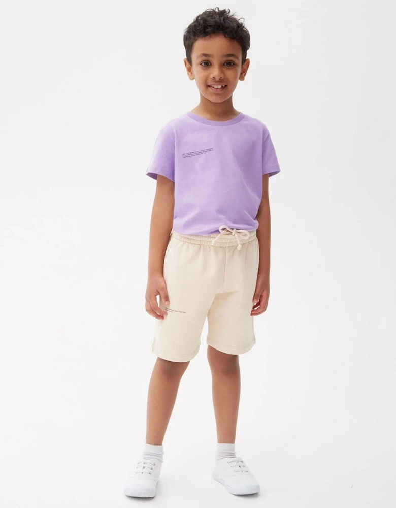 Kids 365 Midweight Long Shorts in Beige