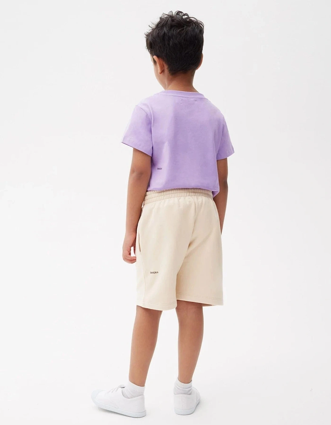 Kids 365 Midweight Long Shorts in Beige