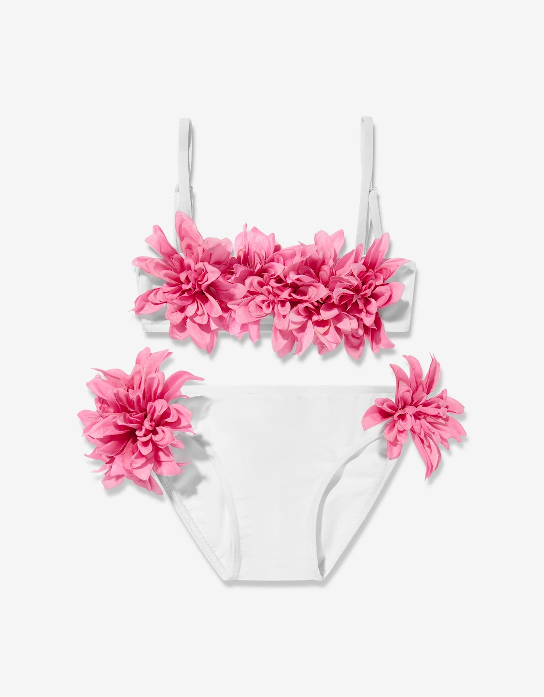 Girls Flower Bikini in Pink, 5 of 4