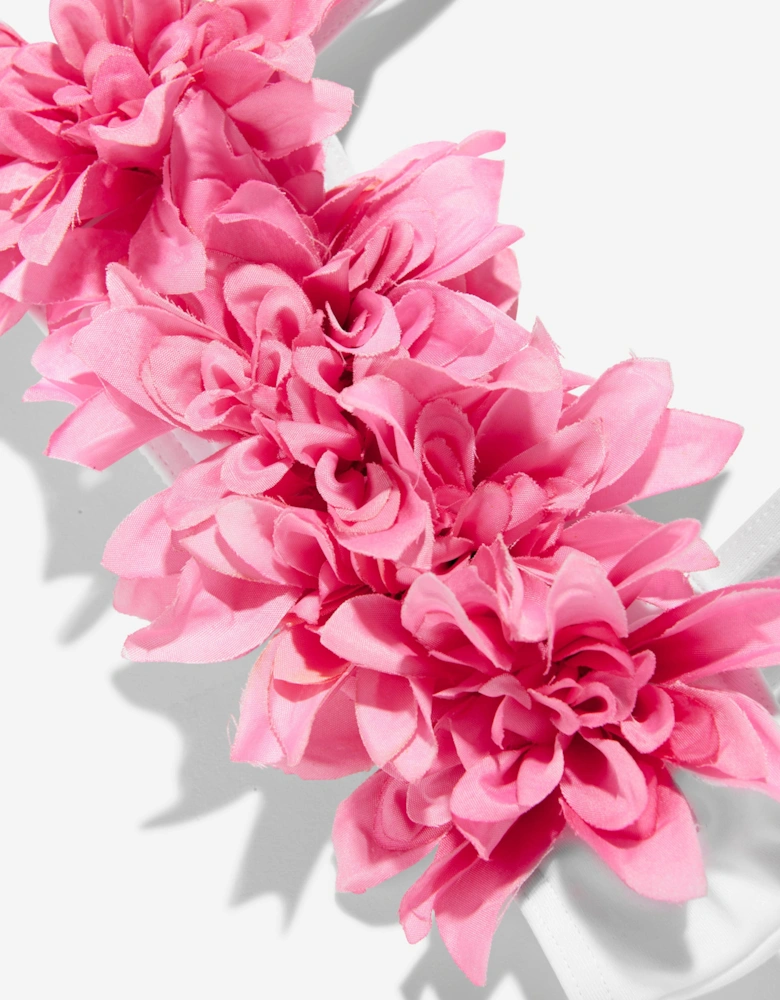 Girls Flower Bikini in Pink