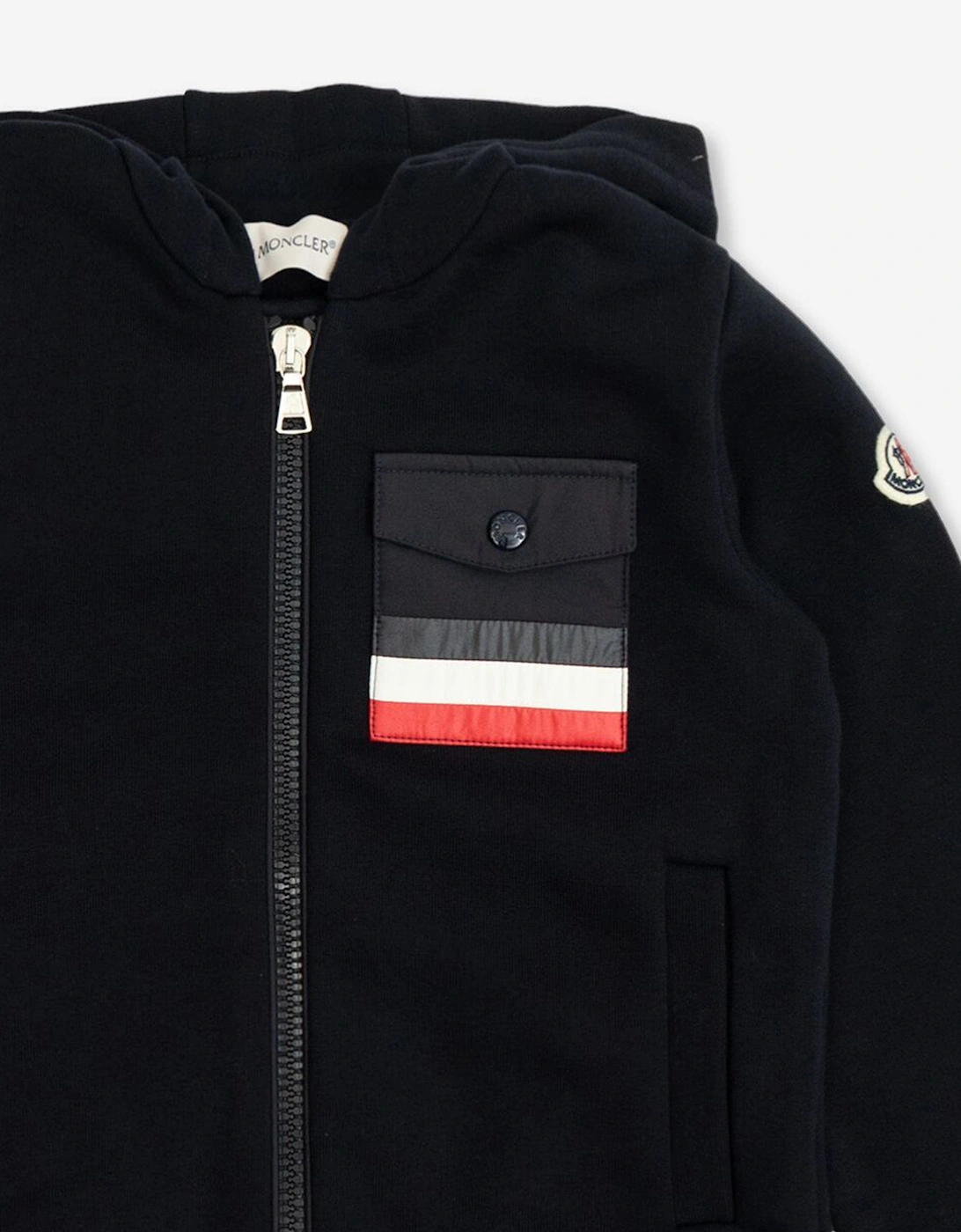 Enfant Boys Zip Up Top in Navy
