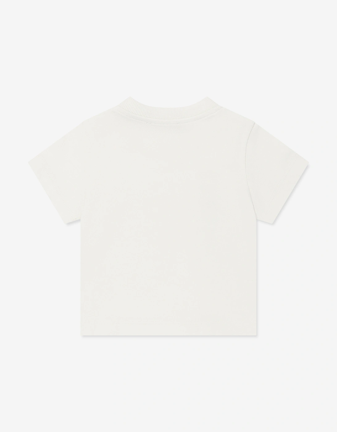 Baby Teddy Bear Logo T-Shirt in Ivory