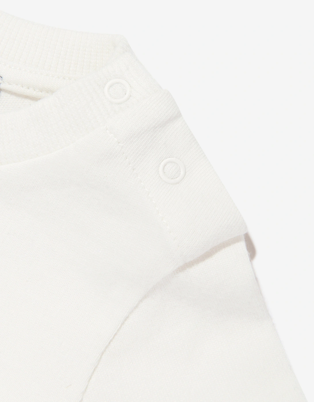 Baby Teddy Bear Logo T-Shirt in Ivory