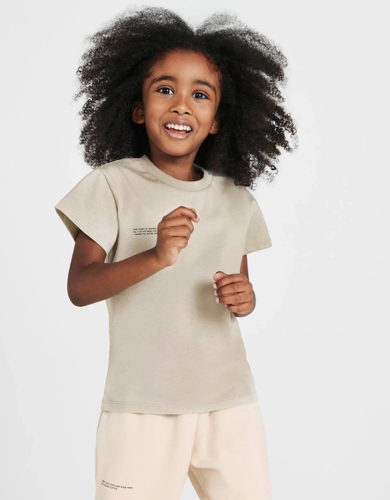 Kids 365 Midweight T-Shirt in Beige