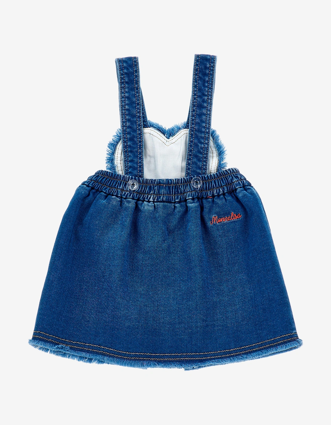 Girls Minnie Mouse Denim Dress in Blue