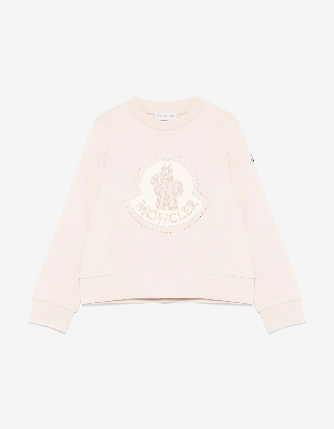 Girls Logo Sweatshirt in Pink, 5 of 4