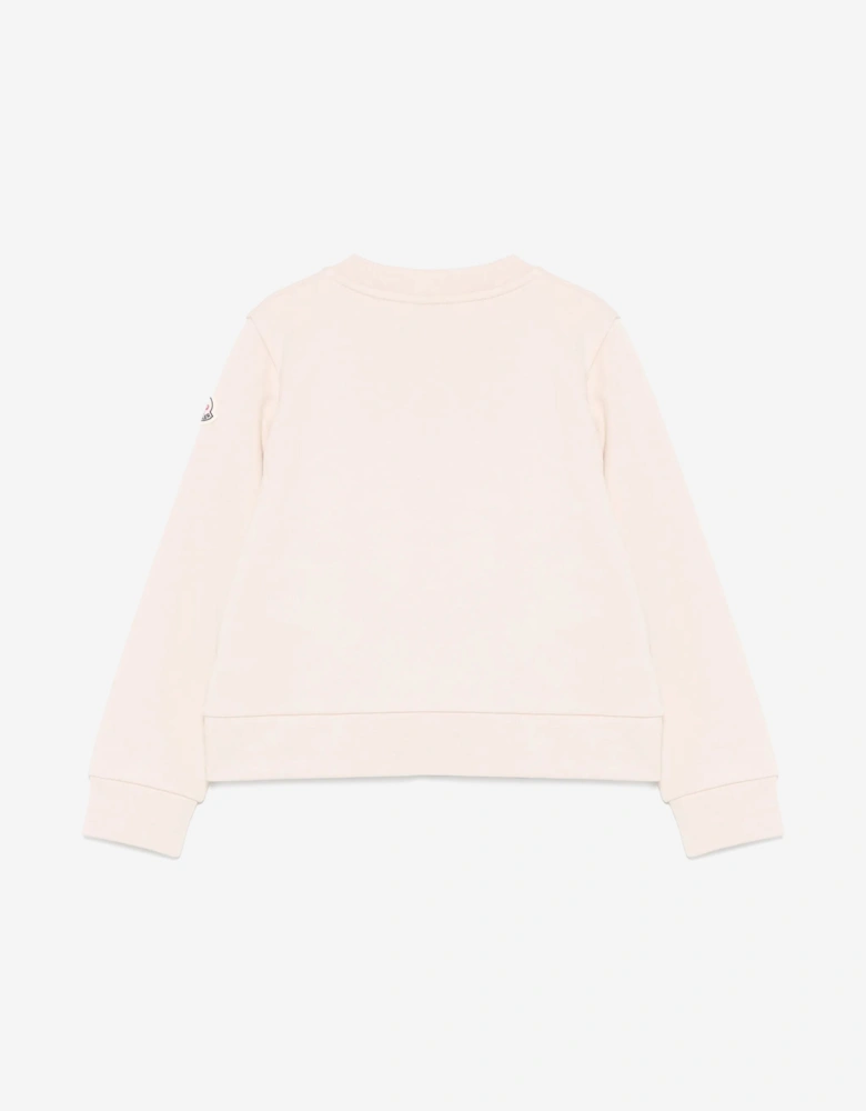 Girls Logo Sweatshirt in Pink