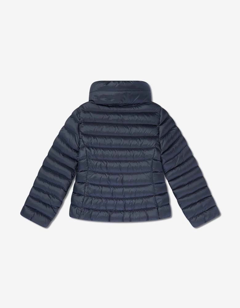 Girls Down Padded Ige Jacket in Navy