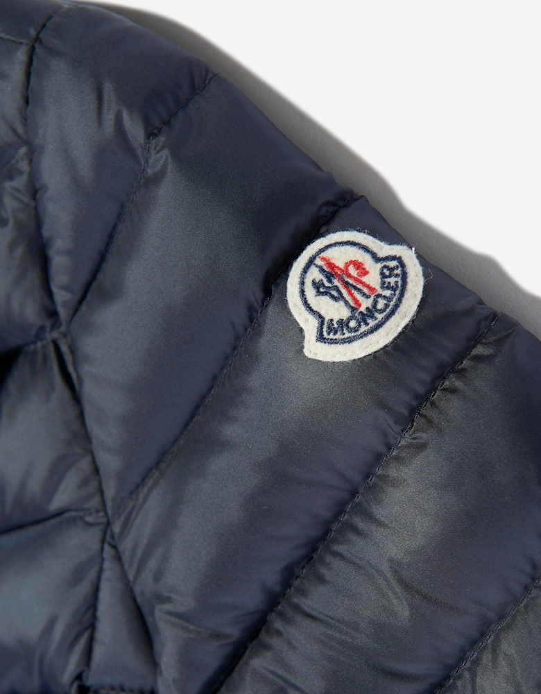 Girls Down Padded Ige Jacket in Navy