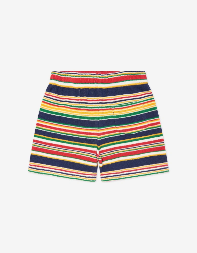 Boys Striped Shorts in Multicolour